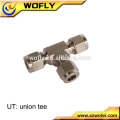 female thread union elbow cross tee stainless pipe fitting